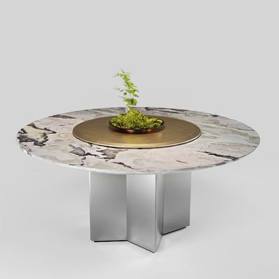  Minotti 餐桌su模型 