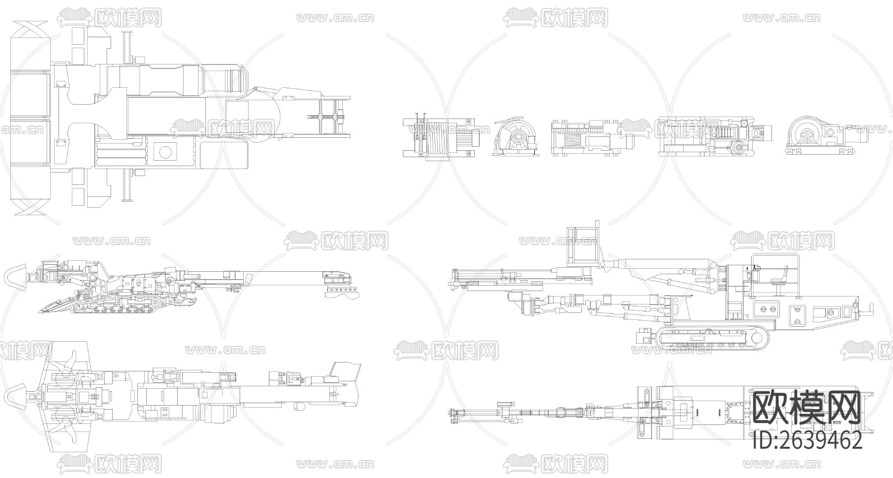机械运输CAD节点大样下载（渲染图5）