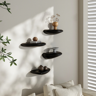  奶油风壁架su模型 