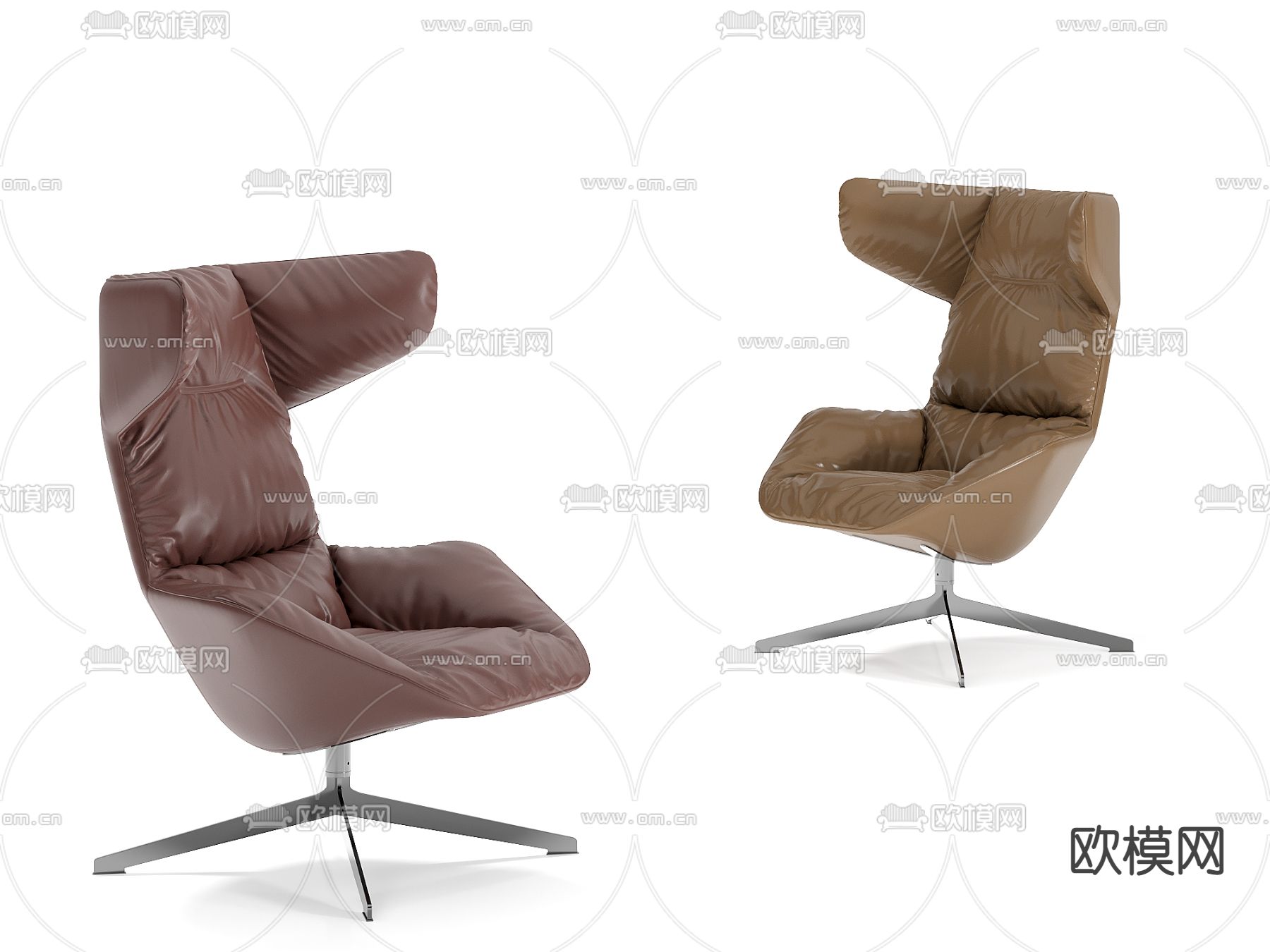 办公椅 大班椅3d模型下载