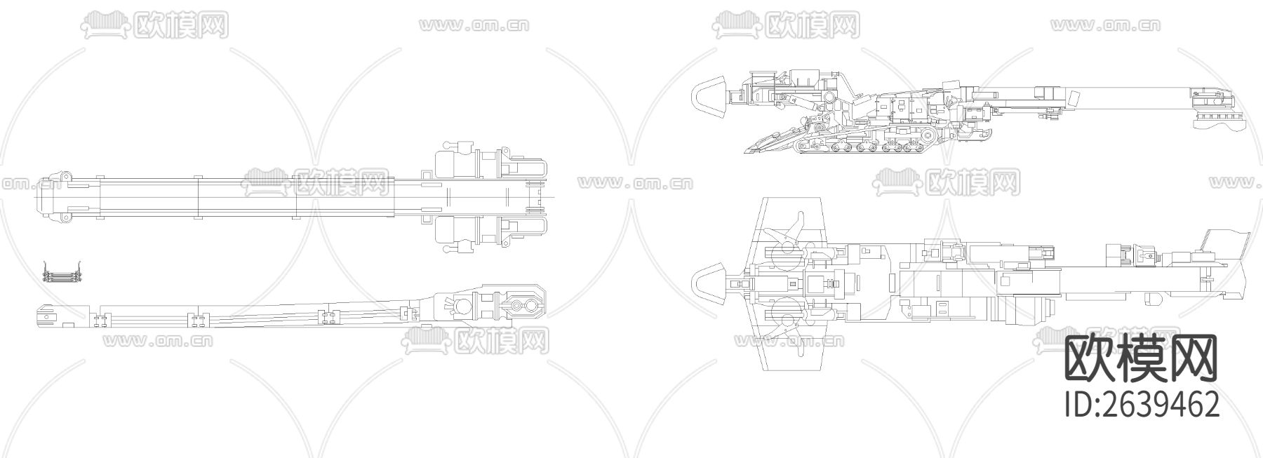 机械运输CAD节点大样下载（渲染图2）