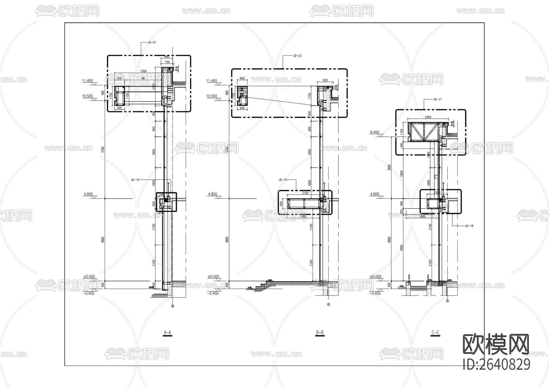 电信基地监控中心CAD施工图下载（渲染图6）