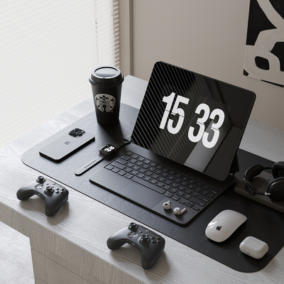  电脑 手机 耳机su模型 