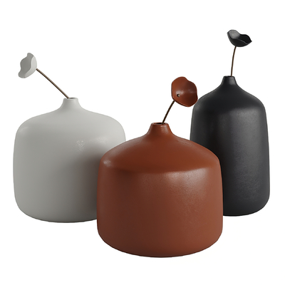  现代陶瓷器皿su模型 