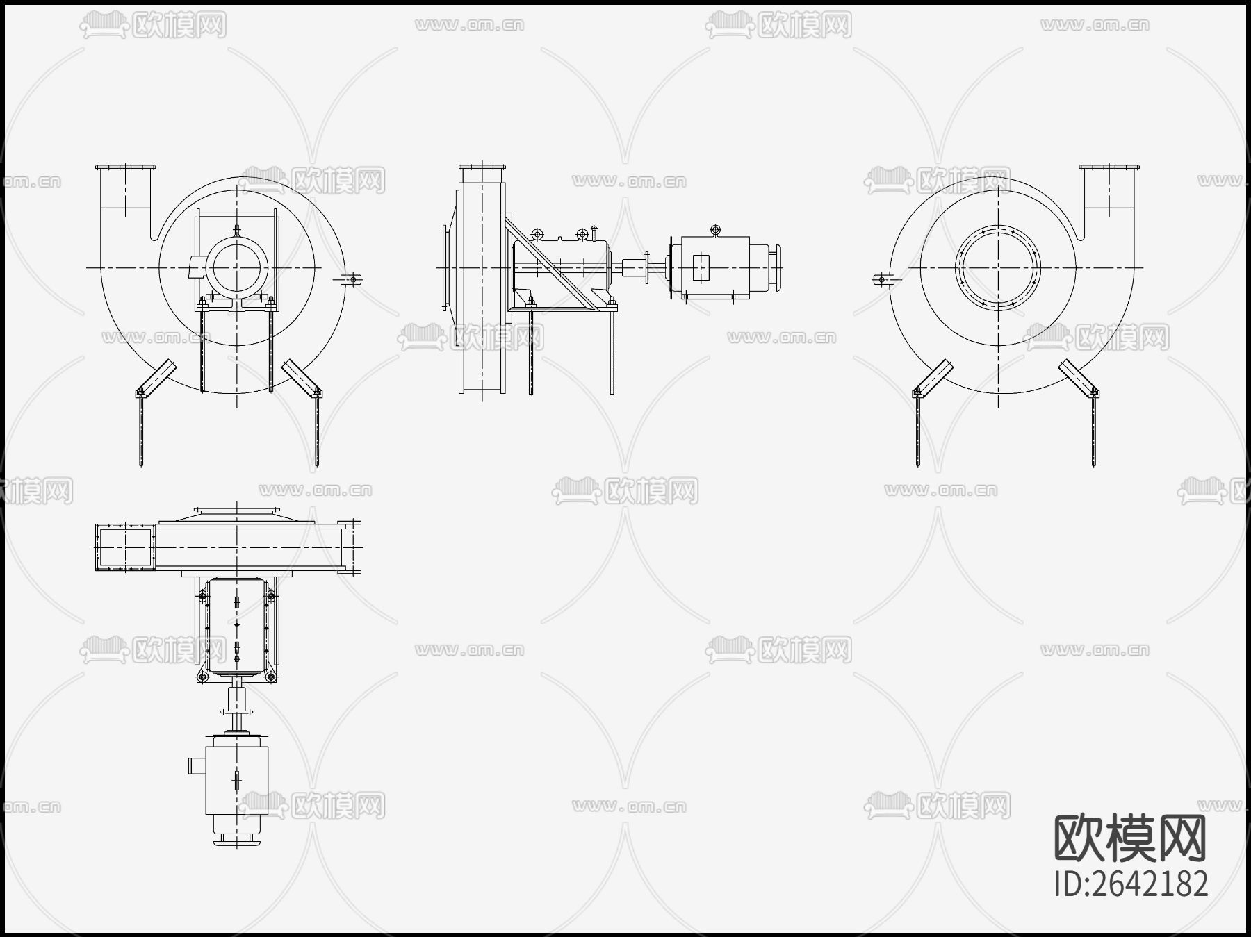 风机节点大样下载（渲染图7）