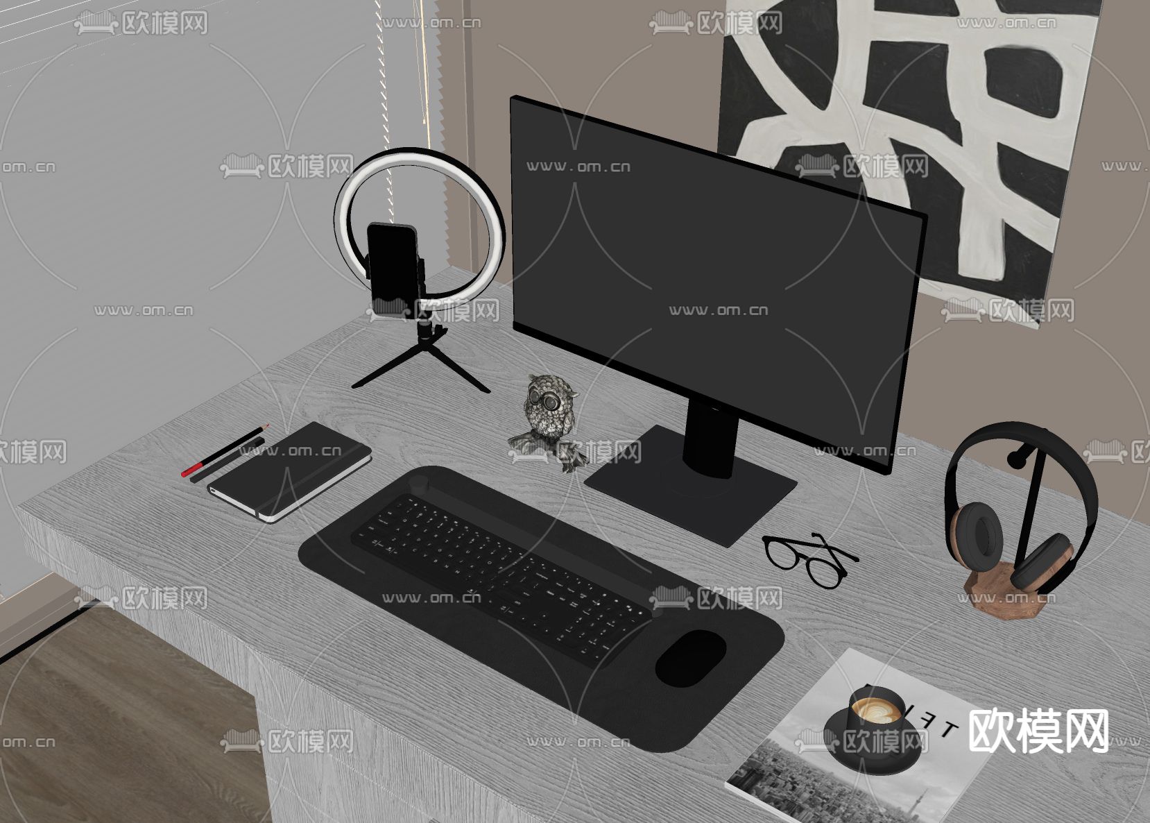 现代电脑su模型