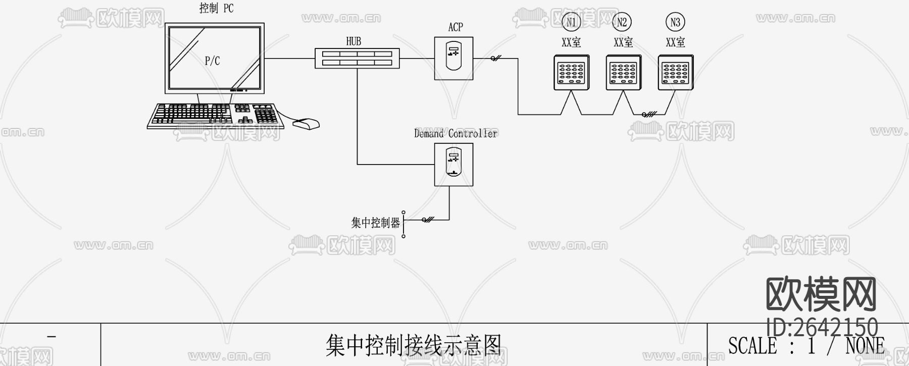多联机系统节点大样下载（渲染图6）