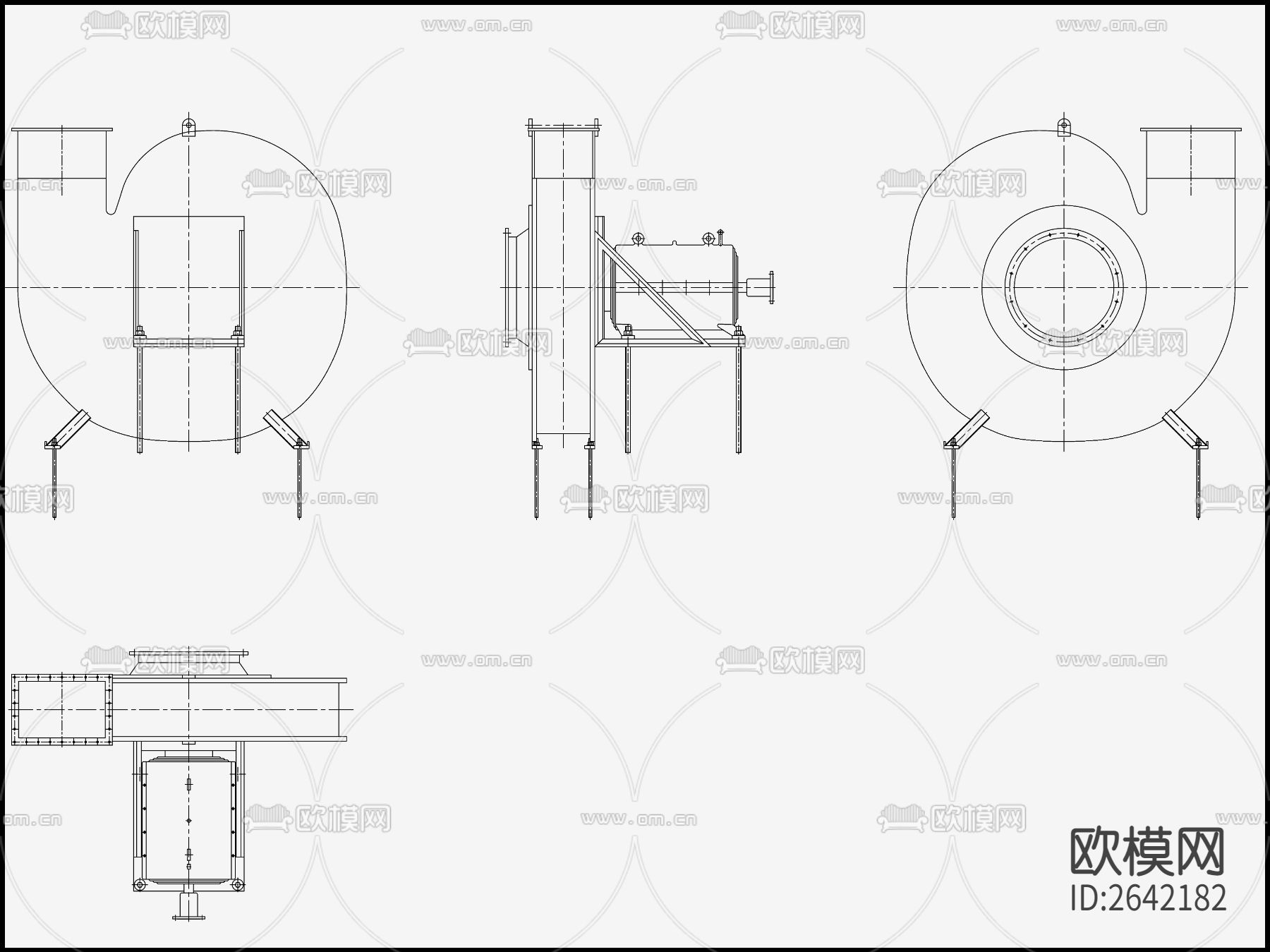 风机节点大样下载（渲染图8）