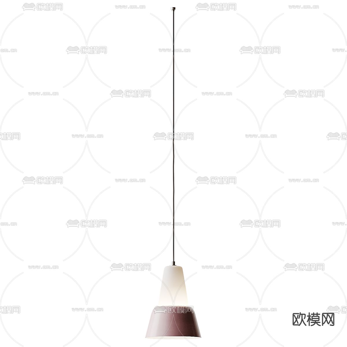 北欧风小吊灯 餐厅灯3d模型下载（渲染图4）