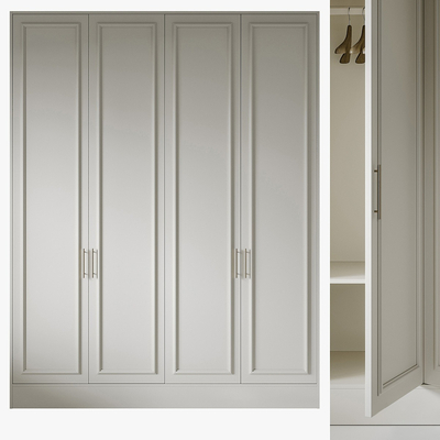 法式衣柜su模型