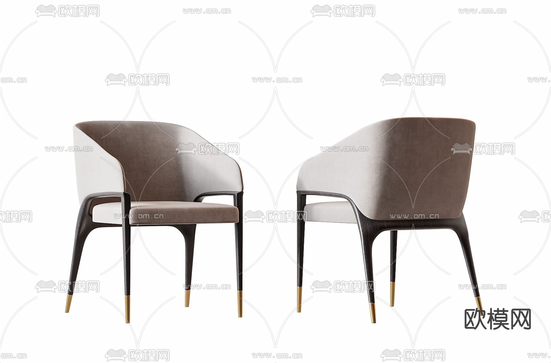 现代椅子 餐椅3d模型下载
