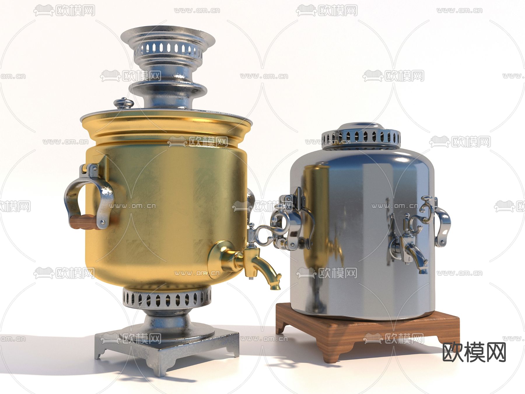 啤酒桶 酒具3d模型下载