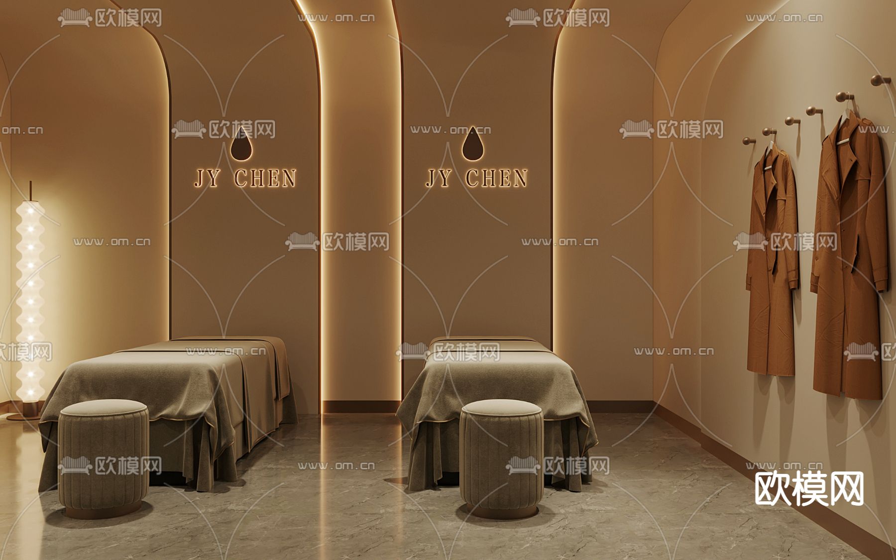 美容院 SP护理房3d模型