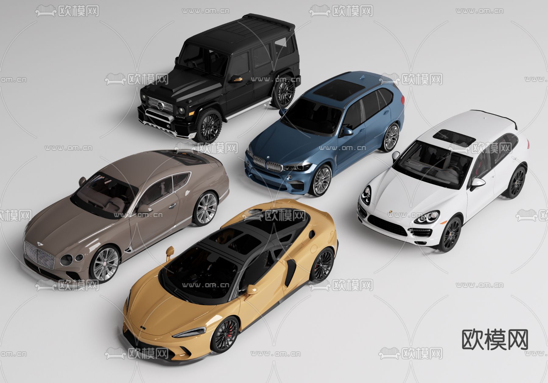 汽车 跑车su模型