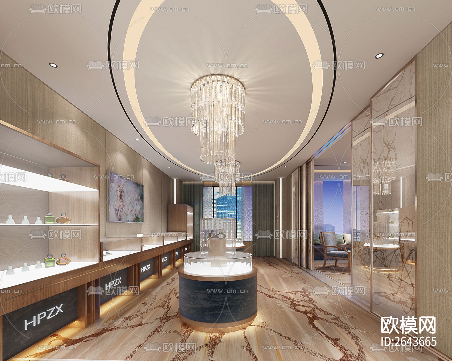 整容医院CAD施工图下载（渲染图10）