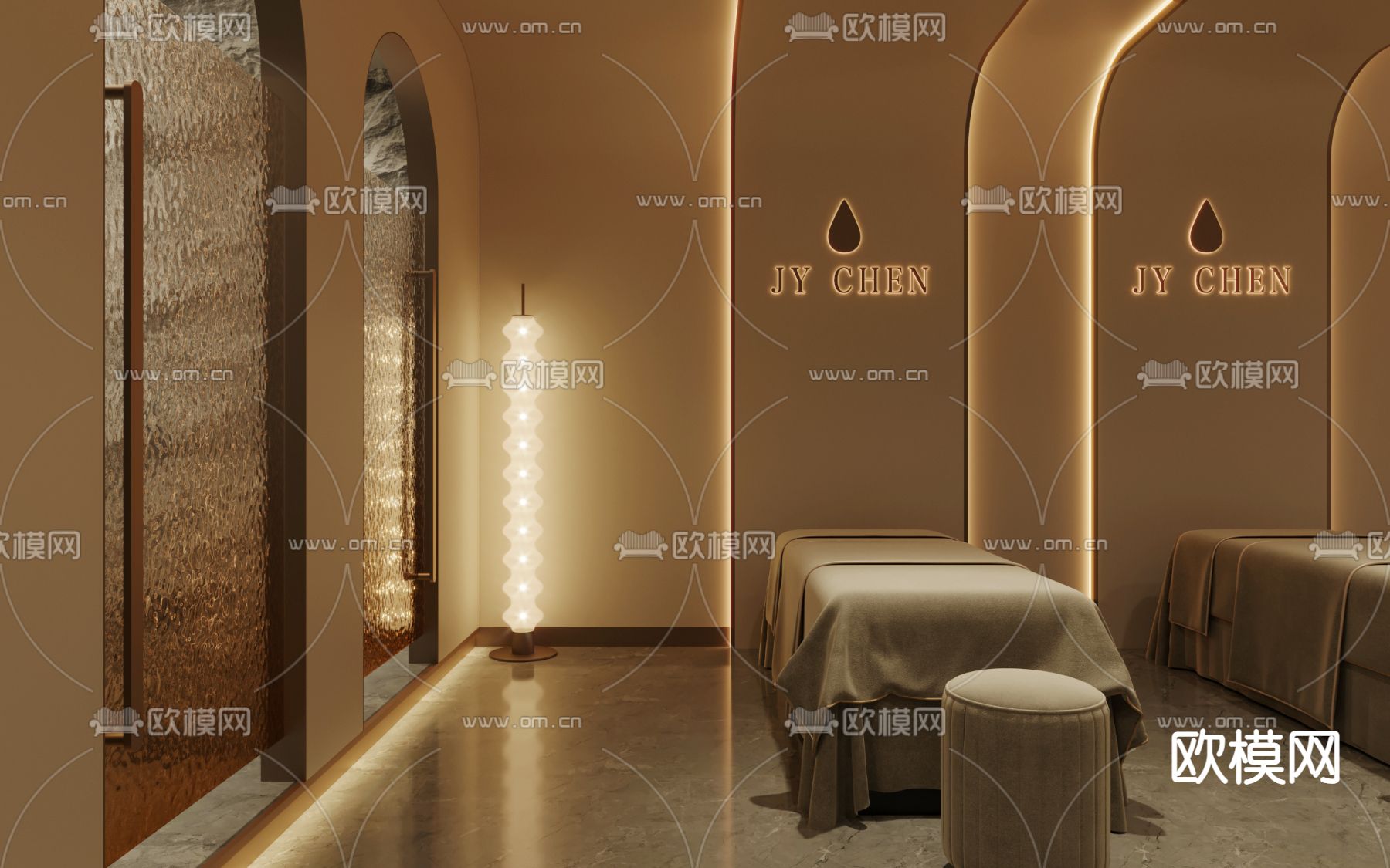 美容院 SP护理房3d模型