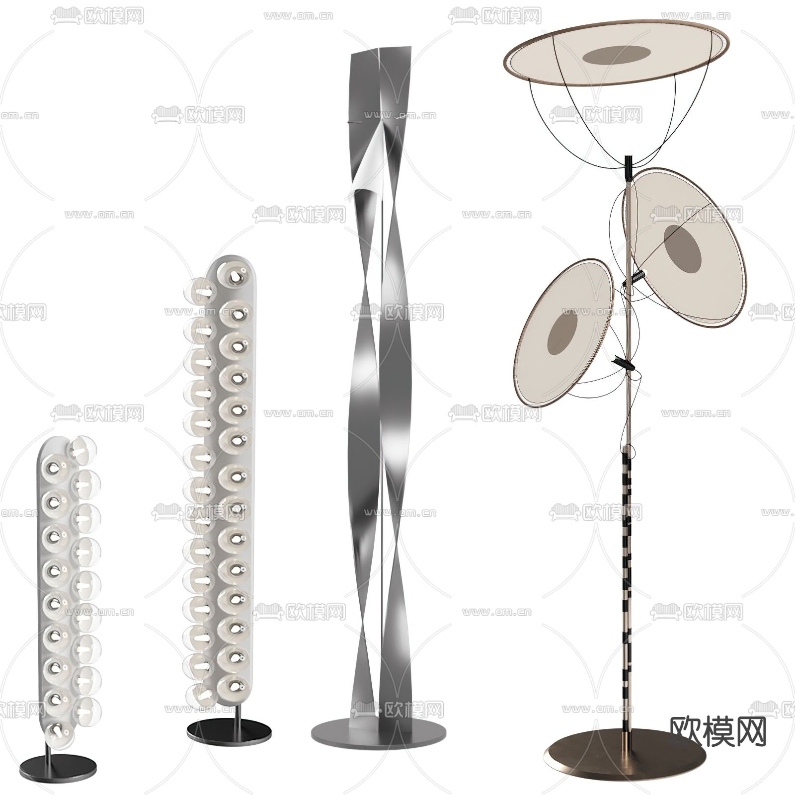 moooi 落地灯3d模型下载_ID14091658_3dmax免费模型-欧模网