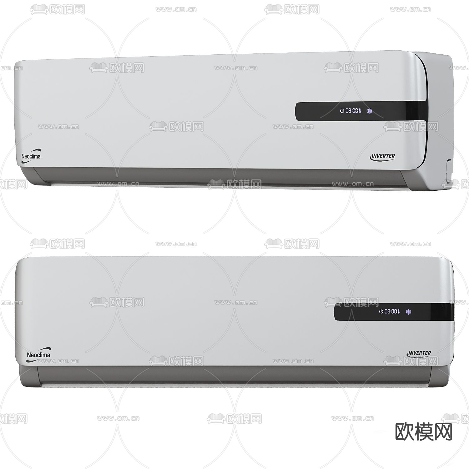 壁挂空调3d模型下载