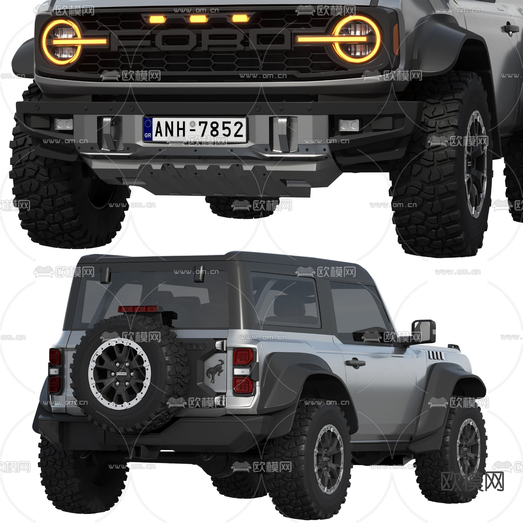 越野车 汽车3d模型下载（渲染图4）