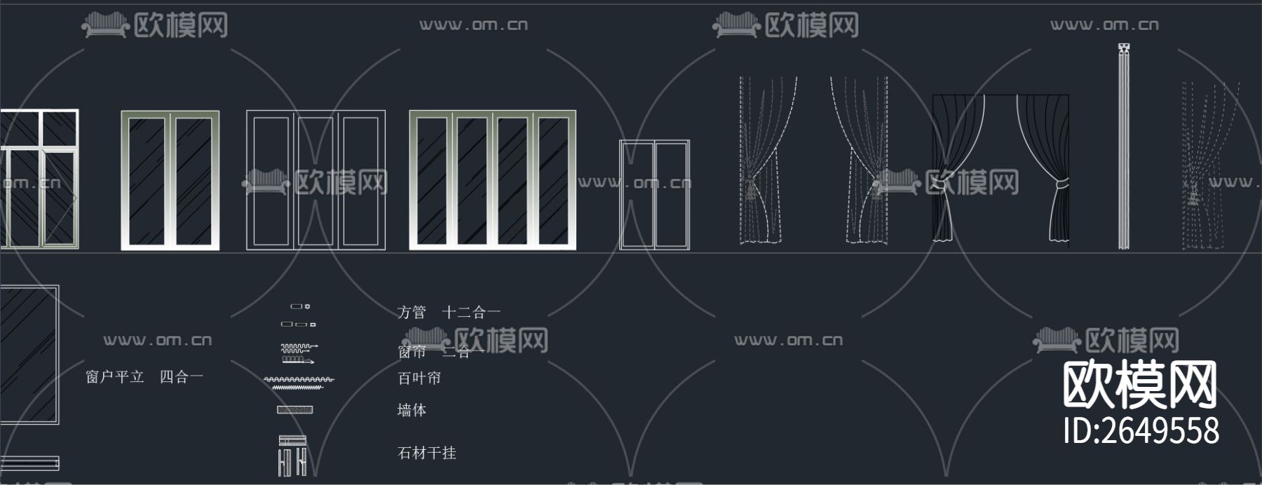 动态图库cad施工图下载（渲染图4）