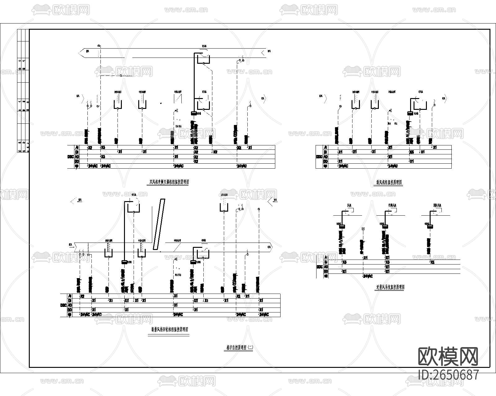 酒店强弱电CAD节点大样下载（渲染图6）