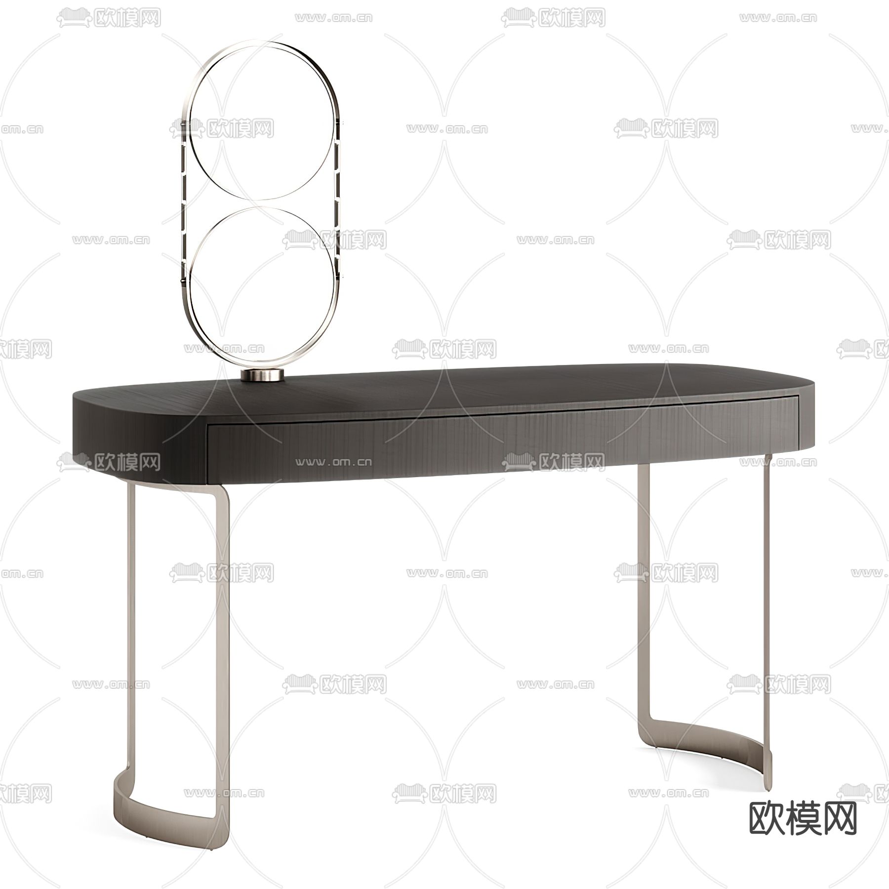 梳妆台 化妆台su模型下载（渲染图1）