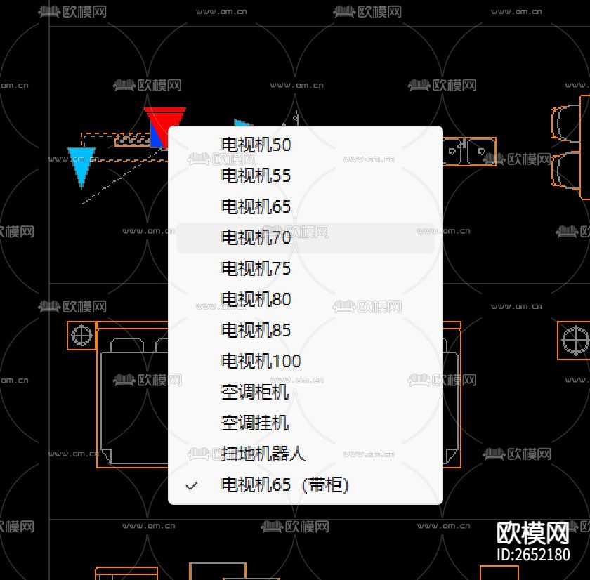 最全的动态图块cad图库下载（渲染图4）