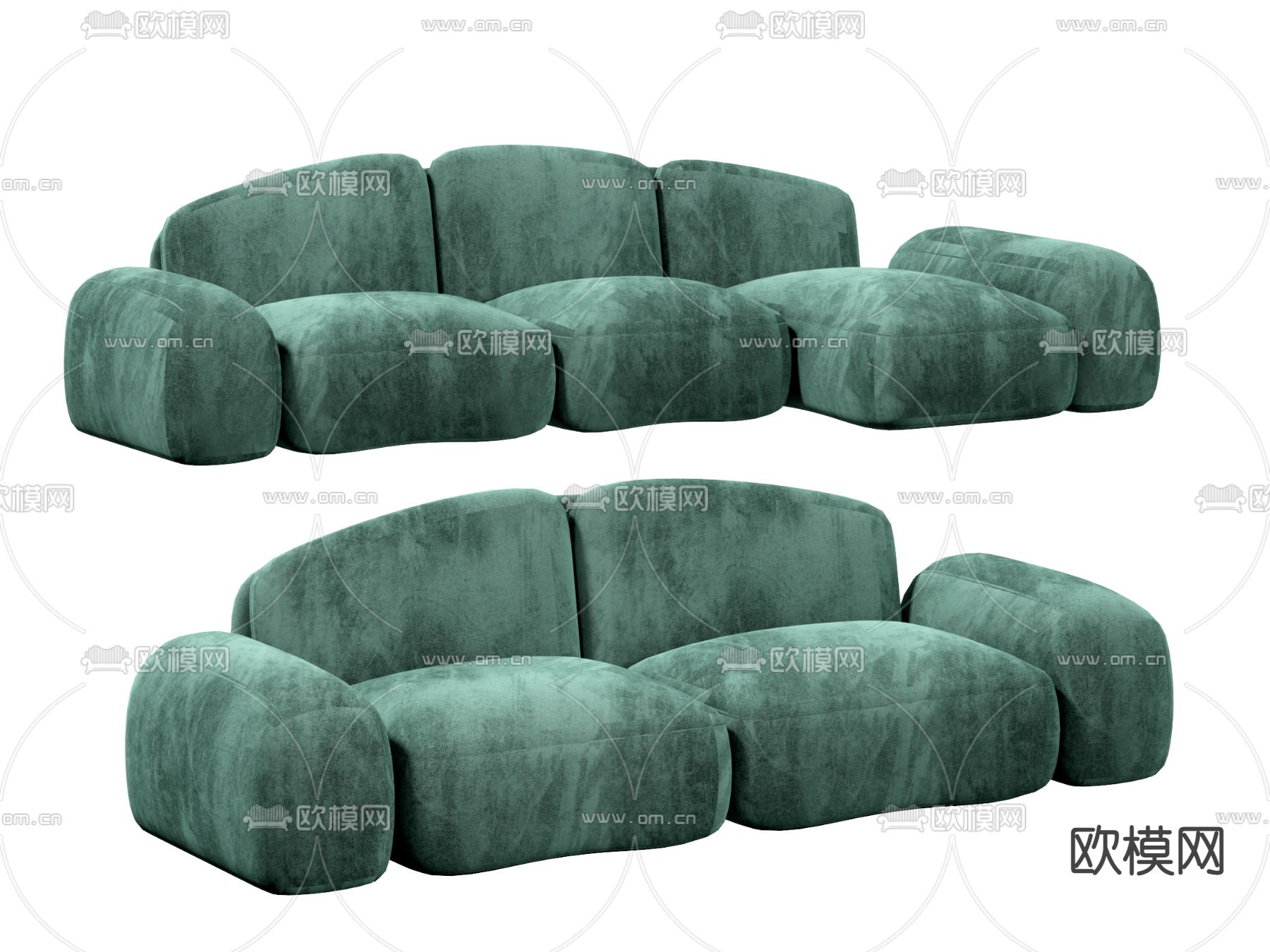 懒人沙发 扶手沙发3d模型下载