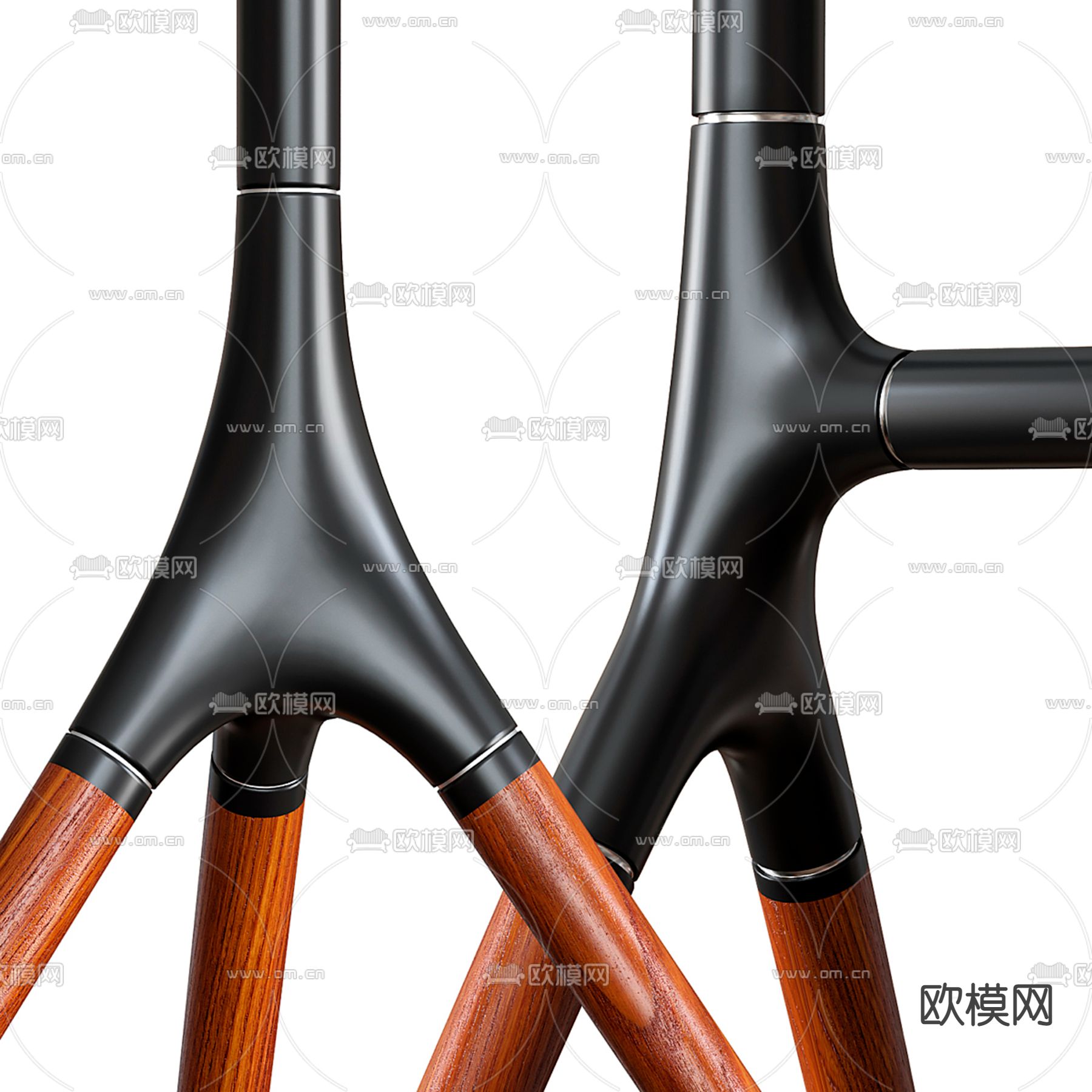 电视架3d模型下载（渲染图2）