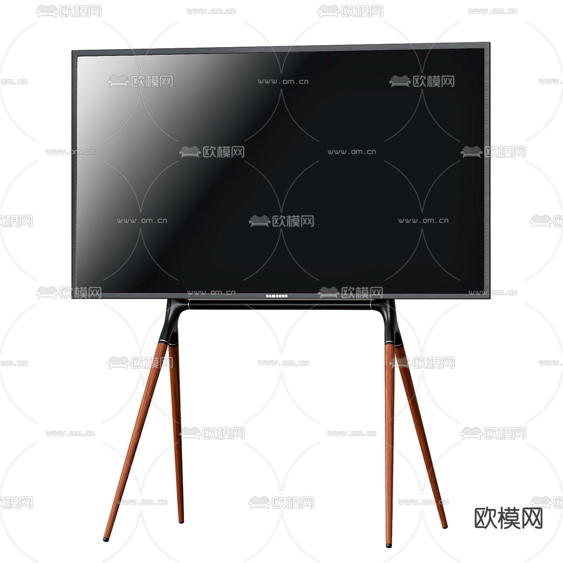 电视架3d模型下载（渲染图4）