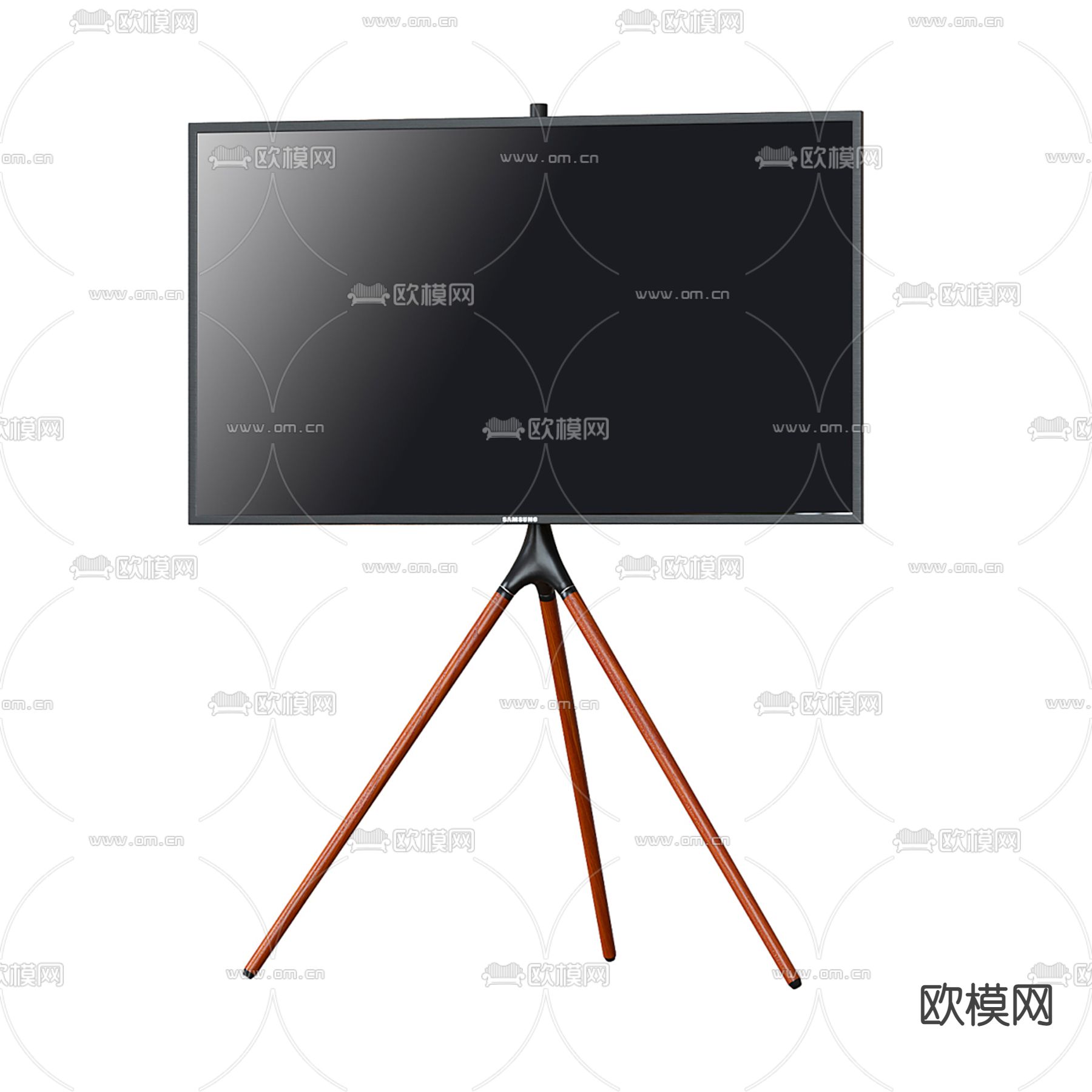 电视架3d模型下载（渲染图3）