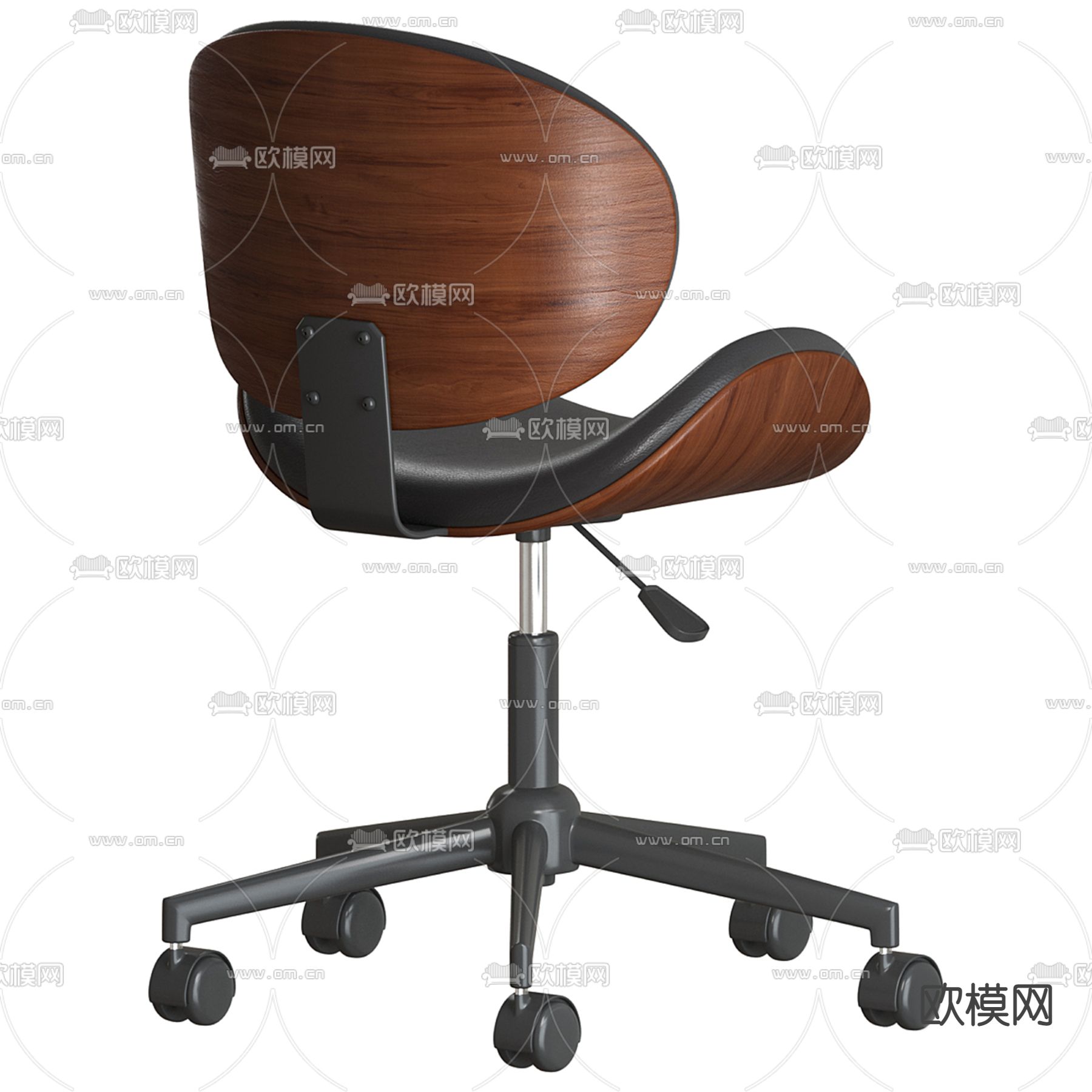 Minotti 办公椅su模型下载（渲染图2）