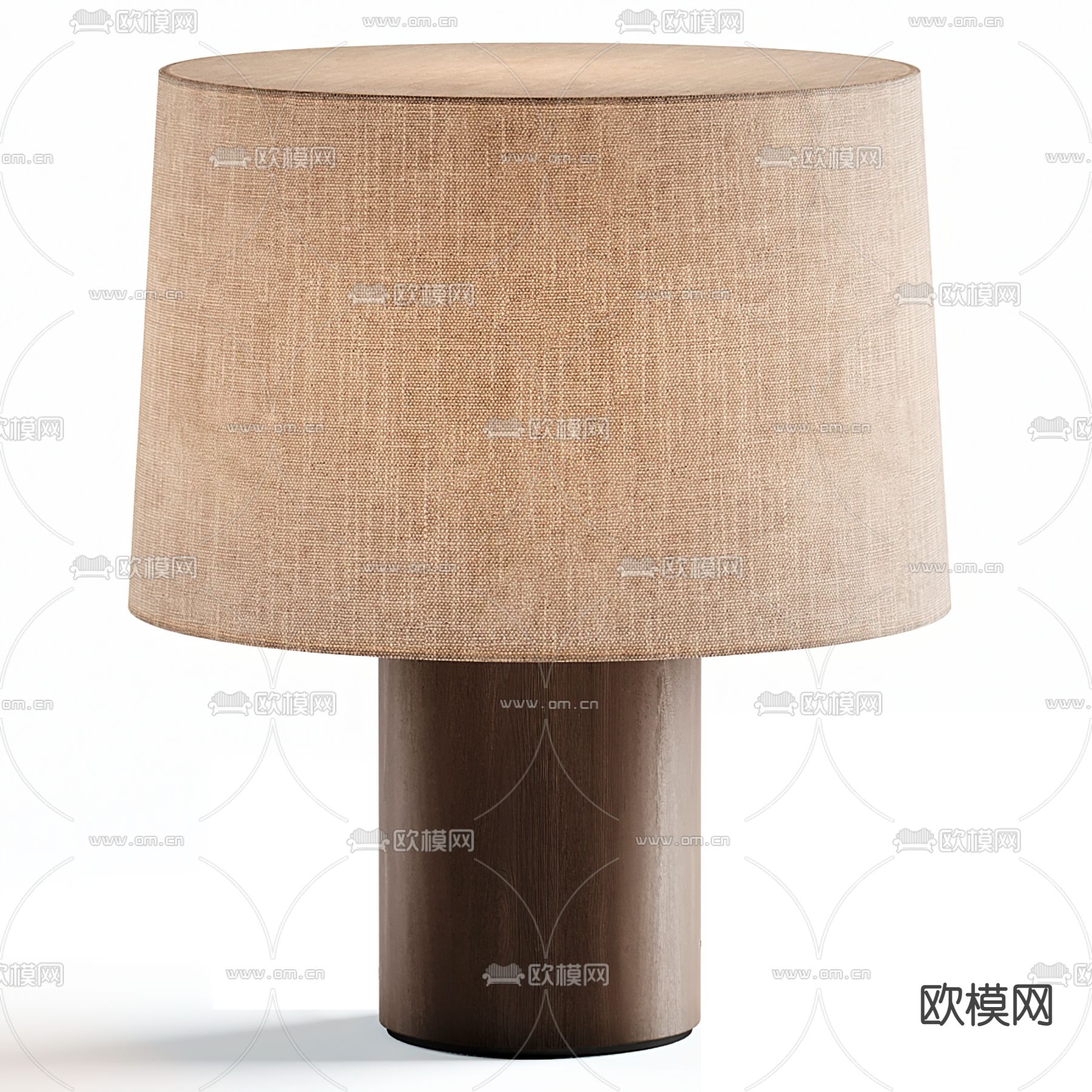 侘寂风台灯su模型下载（渲染图1）