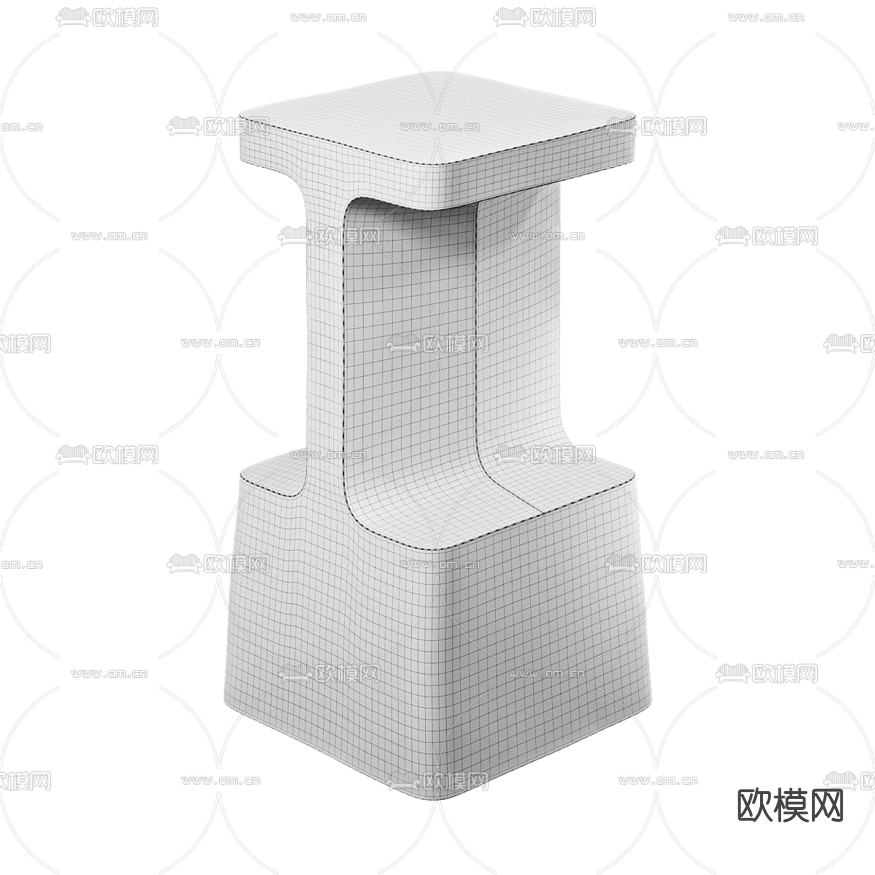 儿童桌椅3d模型