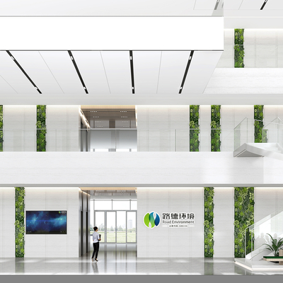  现代公司大堂 电梯厅su模型 