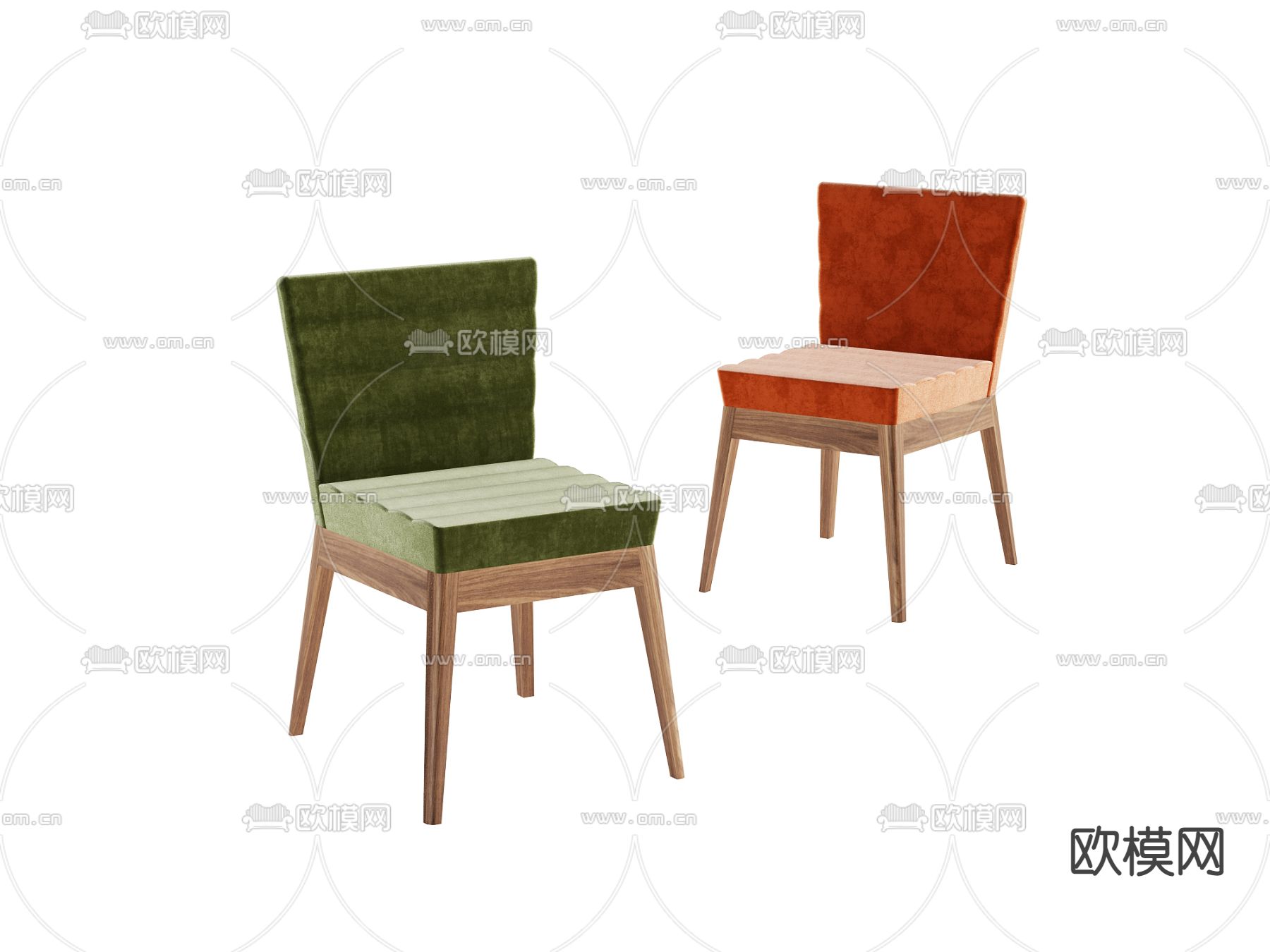 现代椅子 餐椅3d模型下载