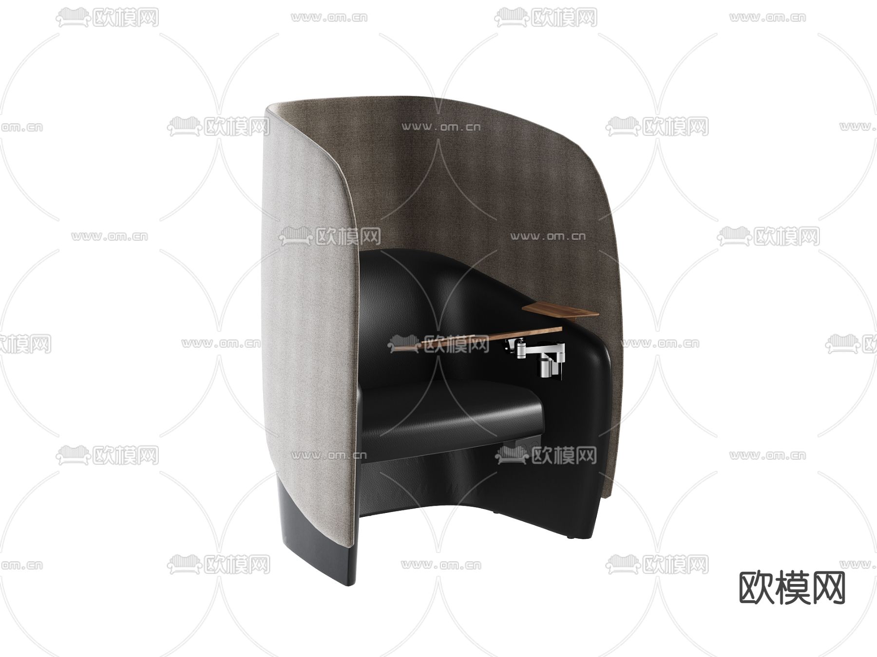 单人沙发3d模型下载