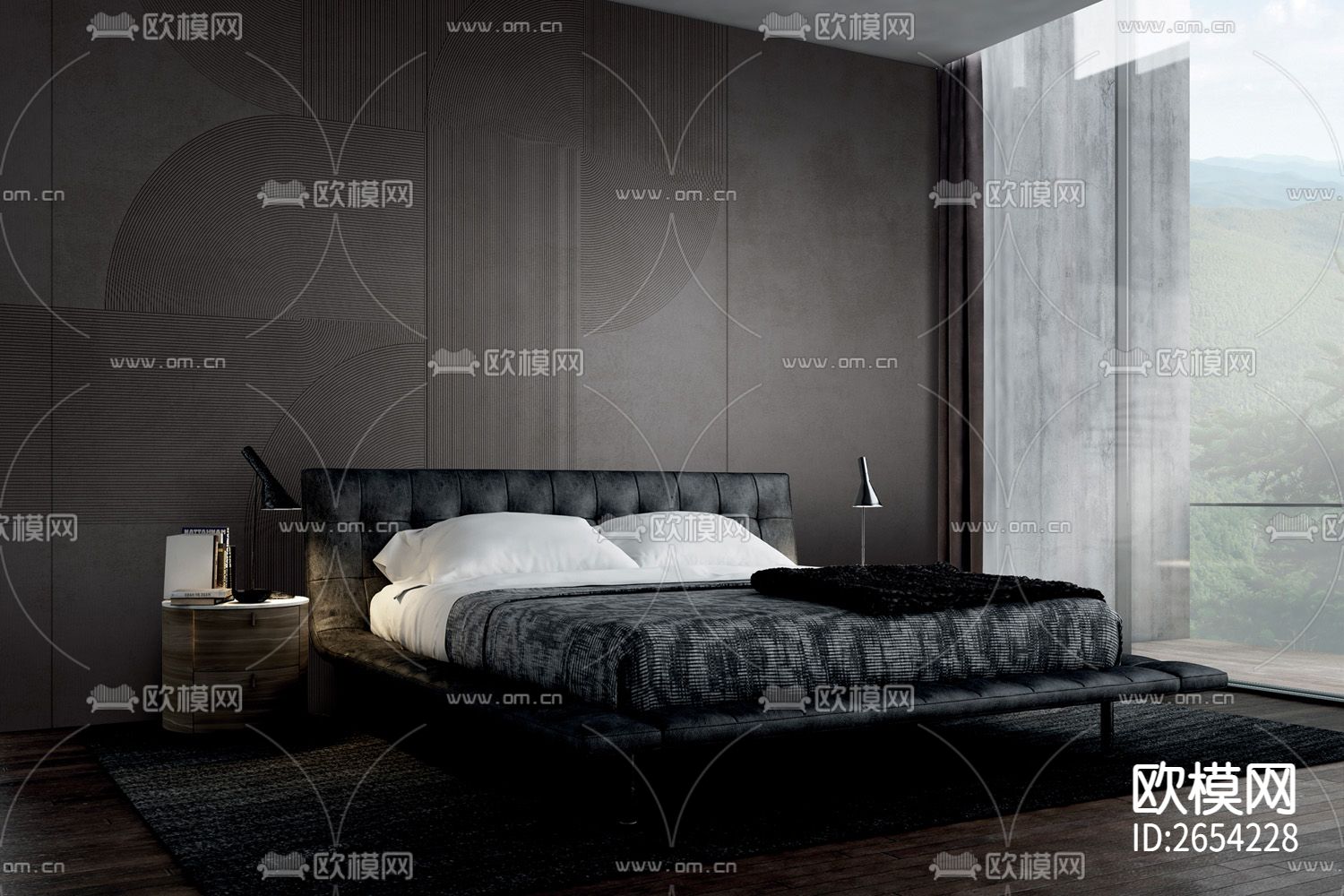 抽象线条壁纸下载（渲染图5）