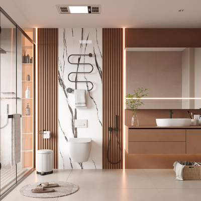 现代卫生间su模型