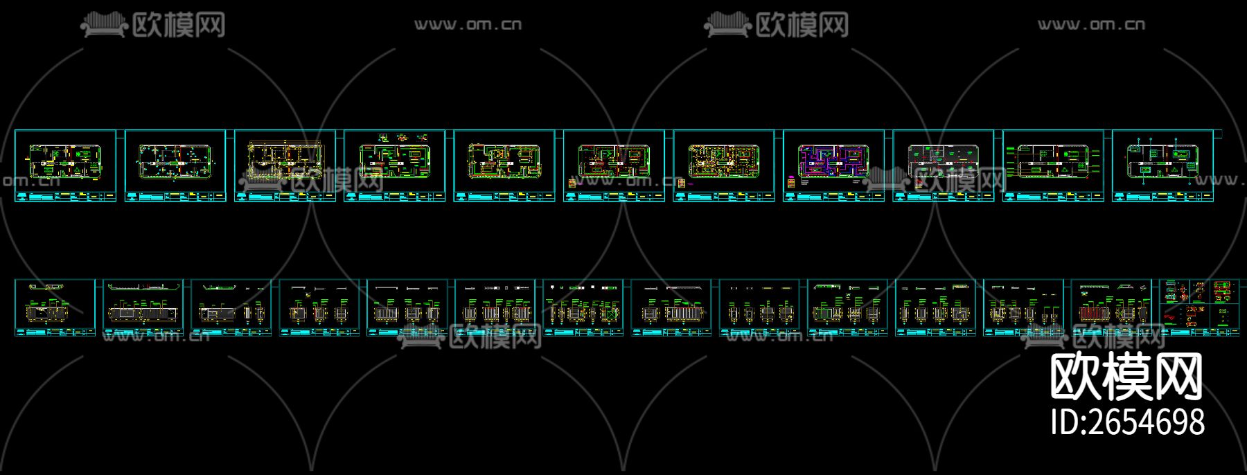 木地板展厅CAD施工图下载（渲染图7）