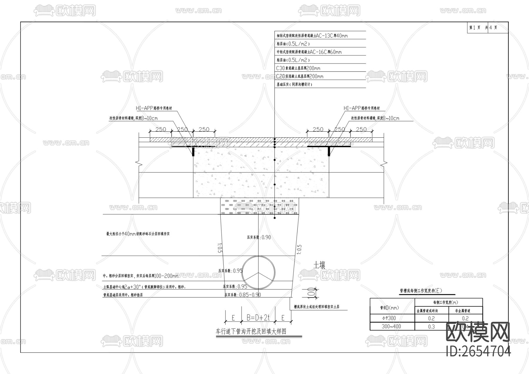 岳溪镇雨污分流改造CAD施工图下载（渲染图5）