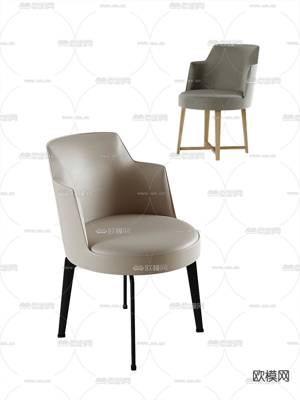 椅子 休闲椅3d模型下载