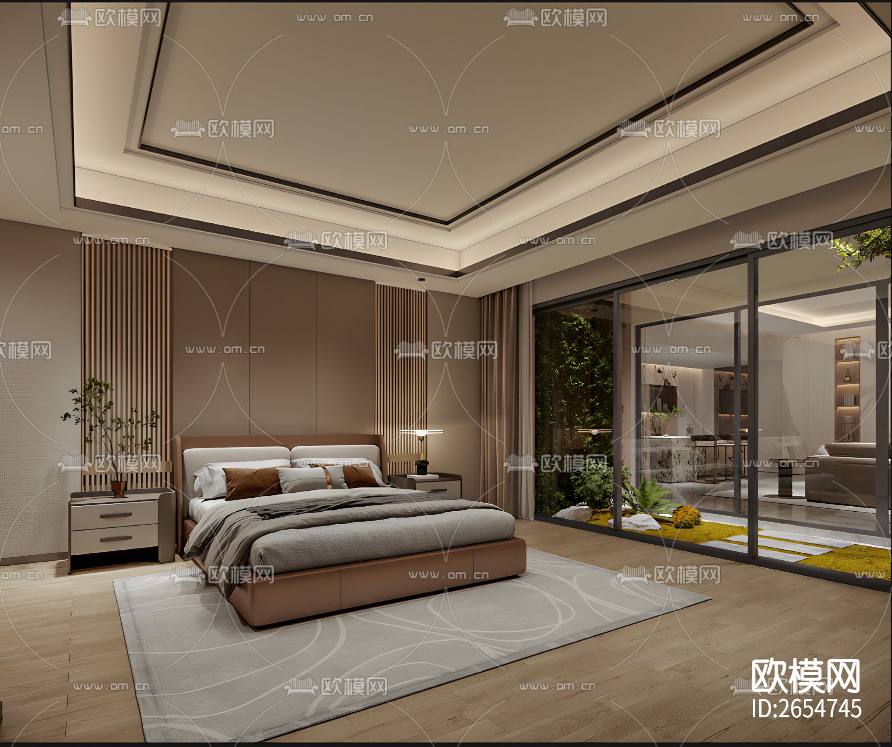 家具展厅CAD施工图下载（渲染图5）