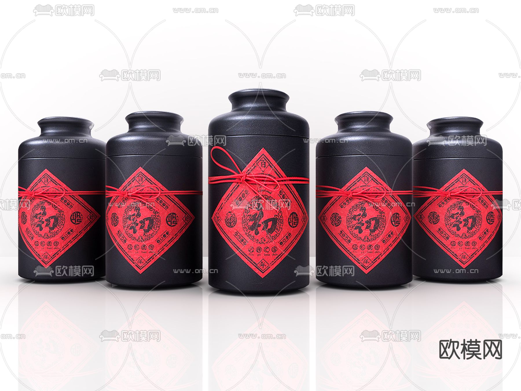 茶瓶 茶罐3d模型下载