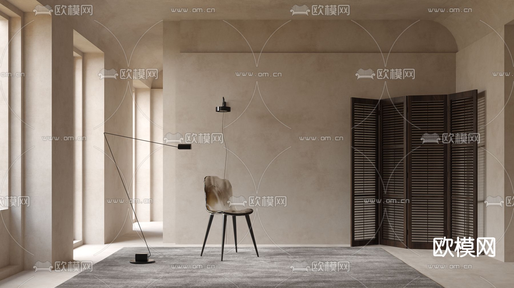 edra 椅子 餐椅3d模型下载