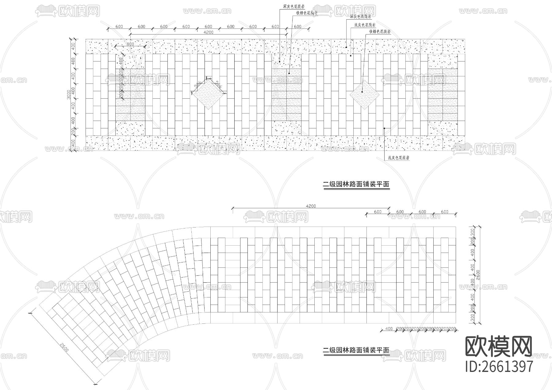苦难之道竹里馆CAD施工图下载（渲染图5）
