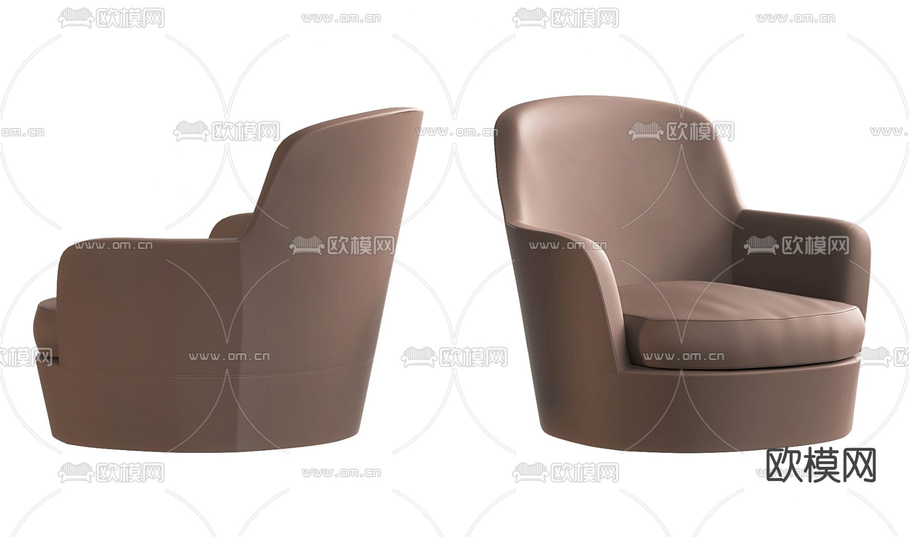 单人沙发3d模型下载