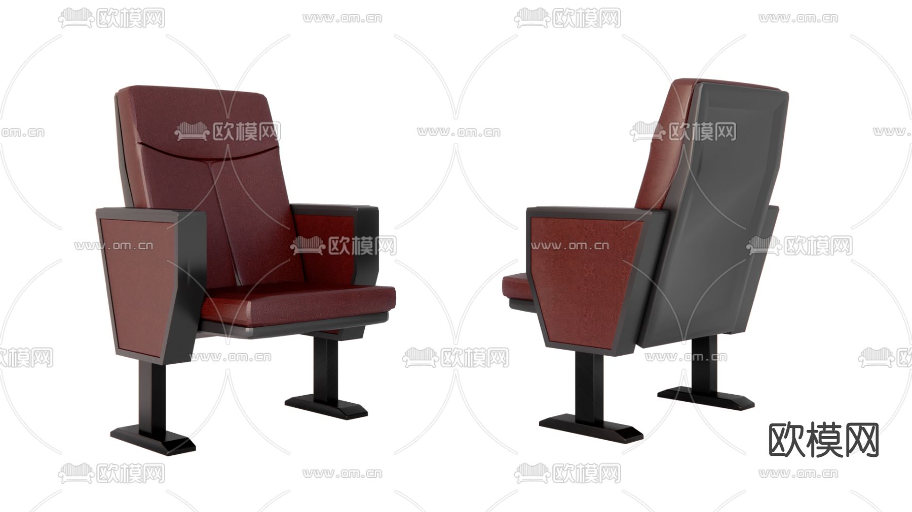 公用椅 沙发椅su模型下载（渲染图1）