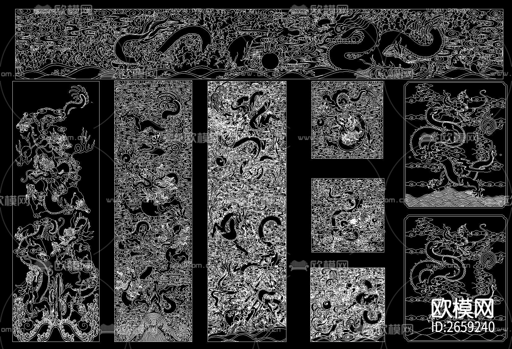 龙CAD图库下载（渲染图1）