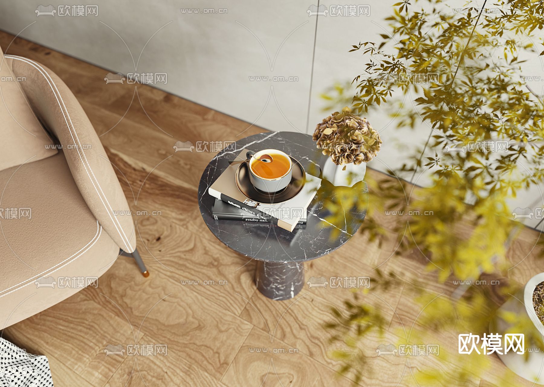 椅子 休闲椅3d模型下载（渲染图4）